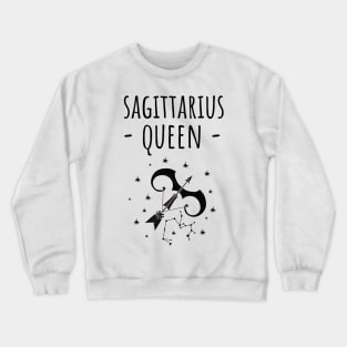 sagittarius queen Crewneck Sweatshirt